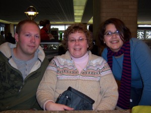 Andy, Mari & Kelsey in Omaha